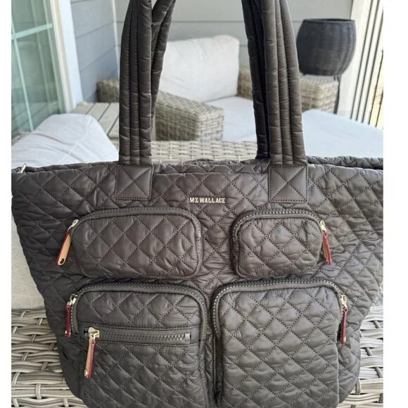 MZ Wallace Large Metro Tote in Magnet - Picture 4 of 7